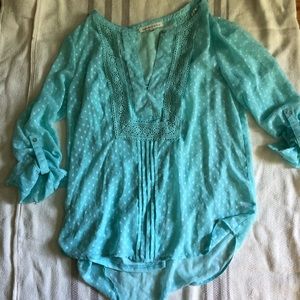 Light blue blouse